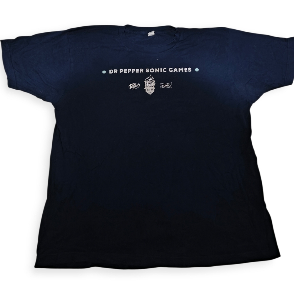 Dr Pepper Sonic Games Navy T-Shirt